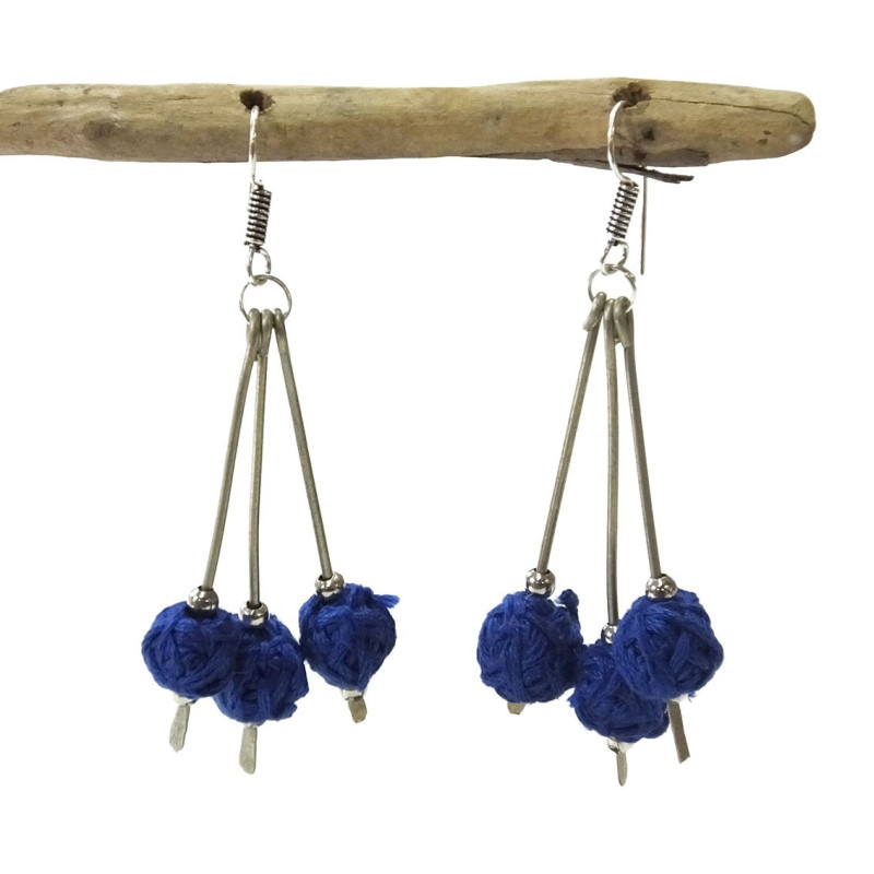 Pendientes círculos hilo