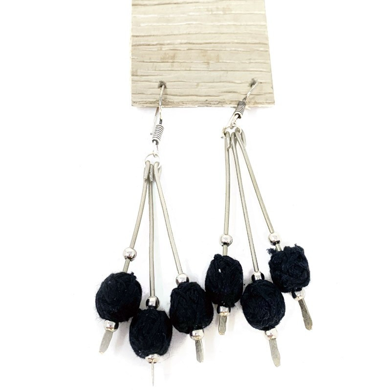 Pendientes círculos hilo