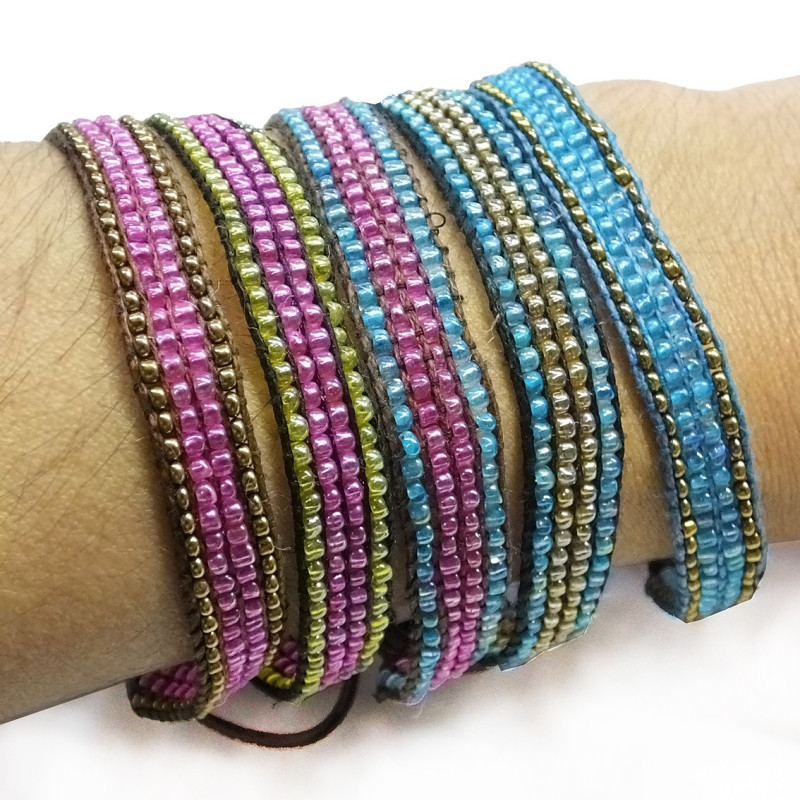 Brazalete cenefa 4 líneas