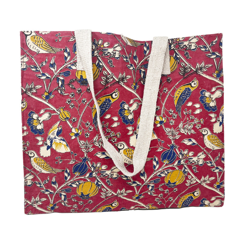 Bolso Pájaros rojo