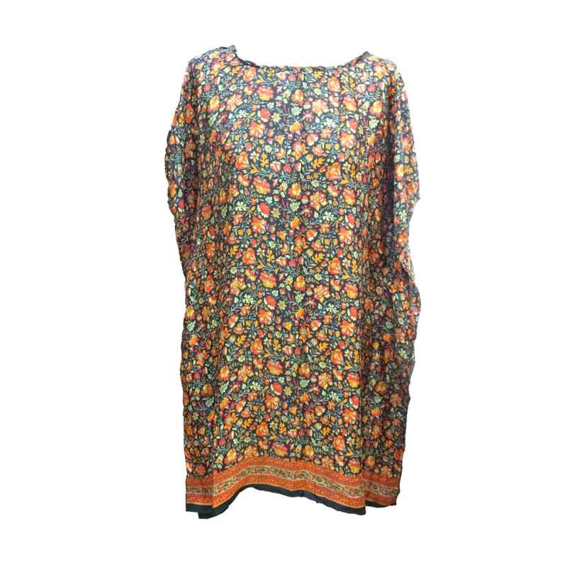 Vestido sari negro