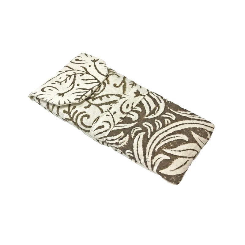 Funda de gafas botón