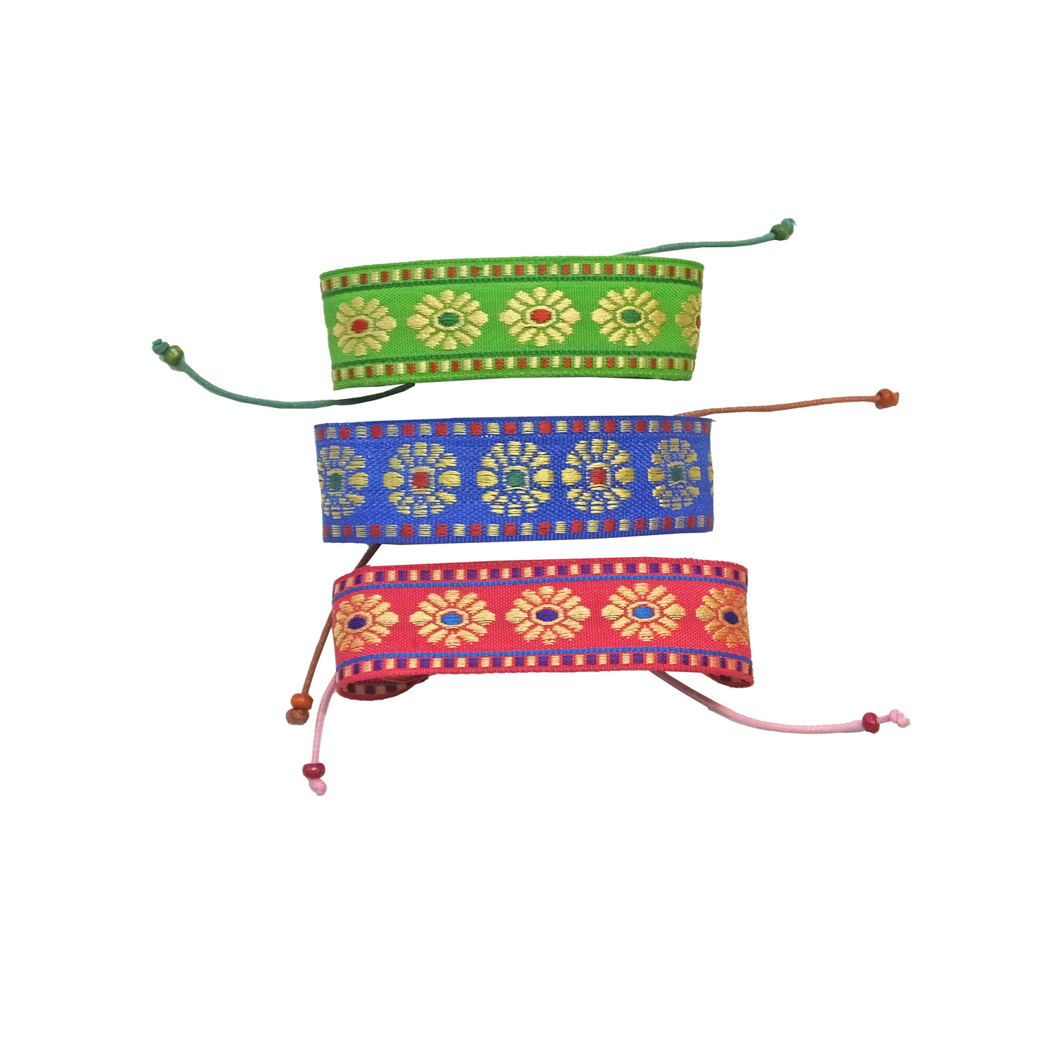 Brazalete cenefa geométrica