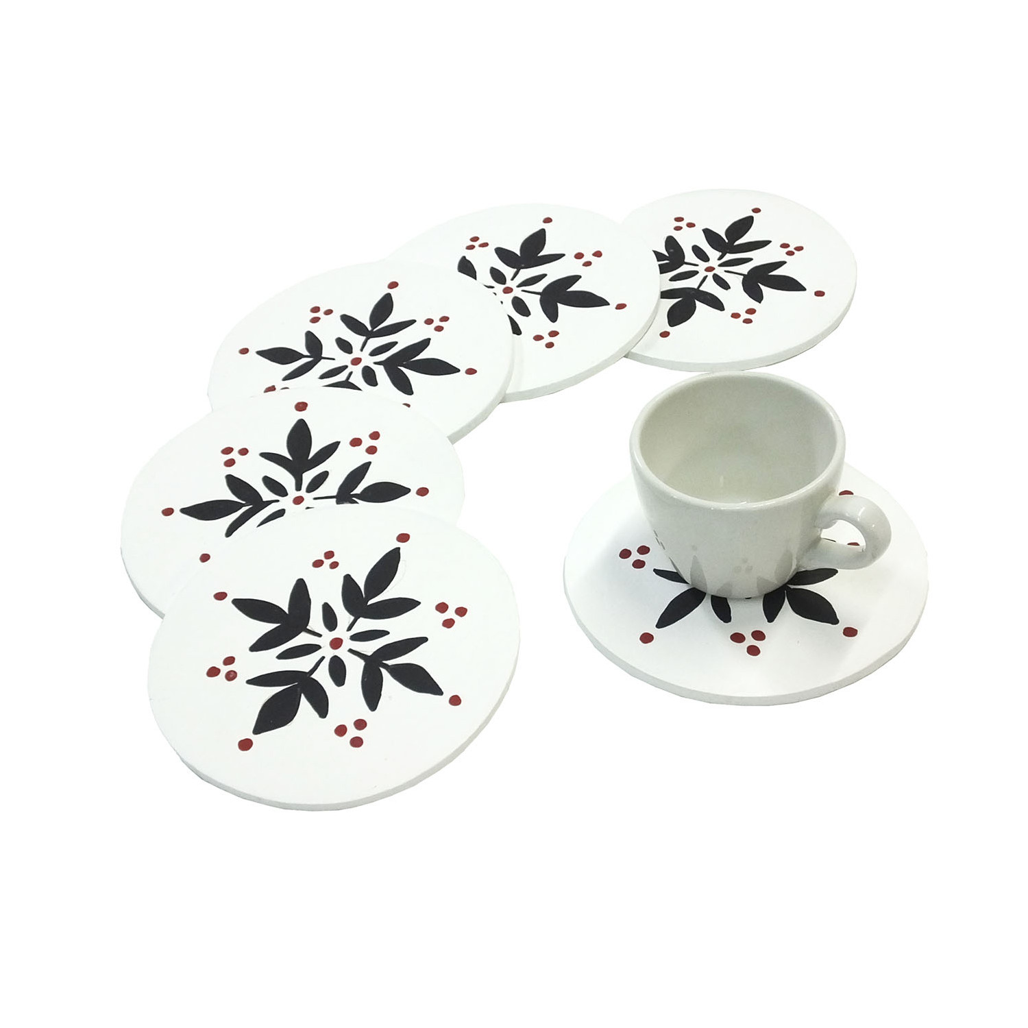 Set 6 Posavasos Azul