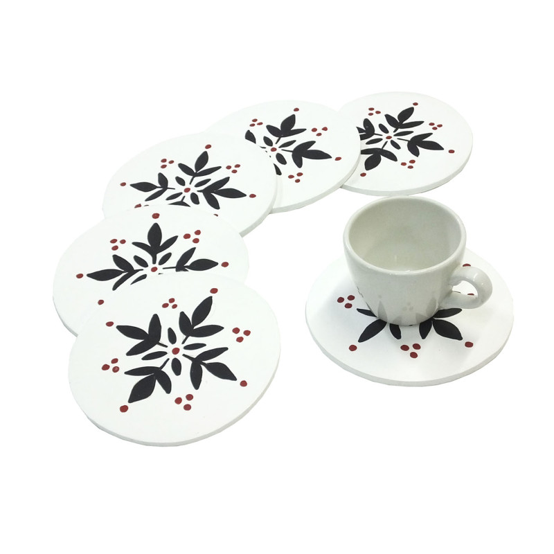 Set 6 Posavasos Azul