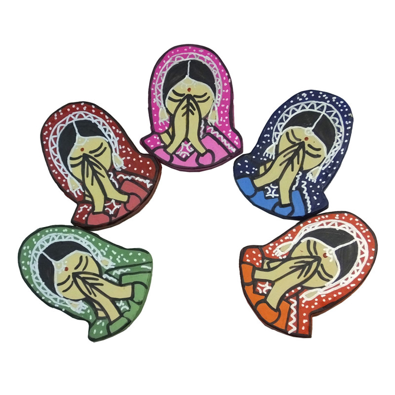 Imán mujer sari