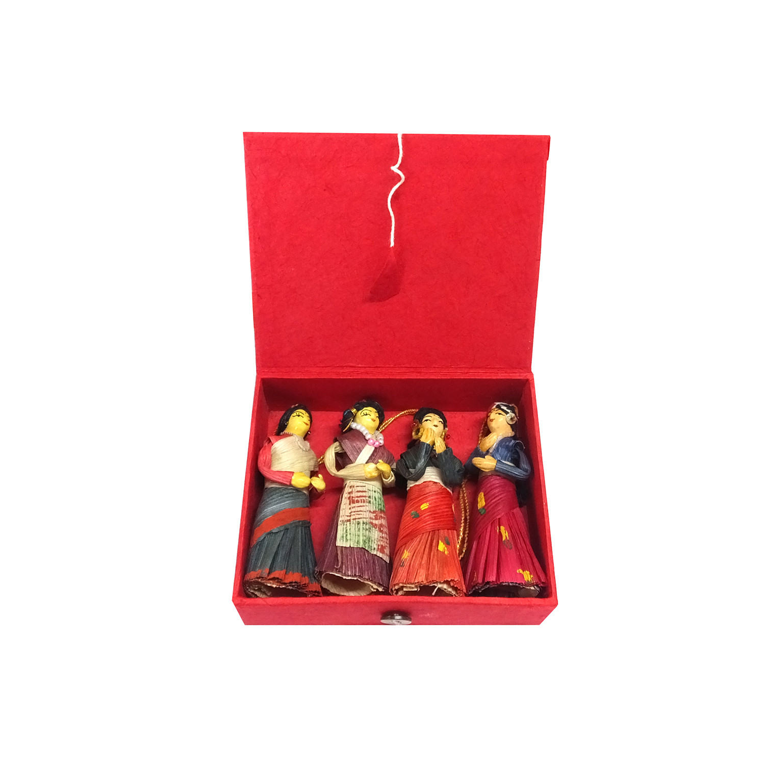 Caja mujer nepalí