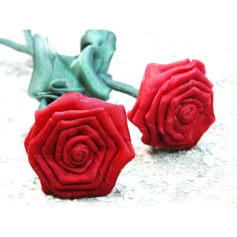 Rosas organza
