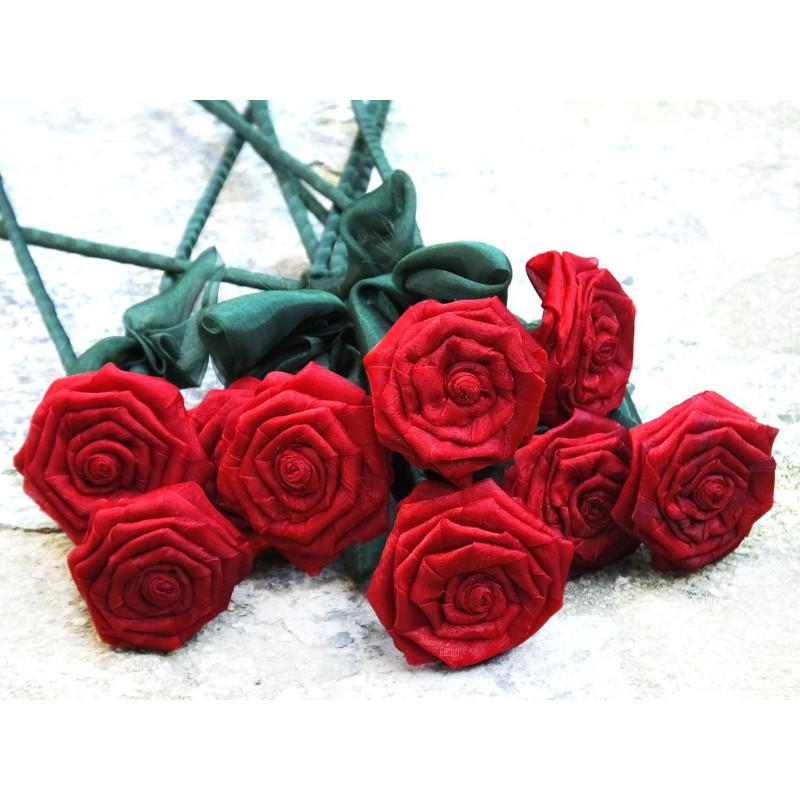 Rosas organza