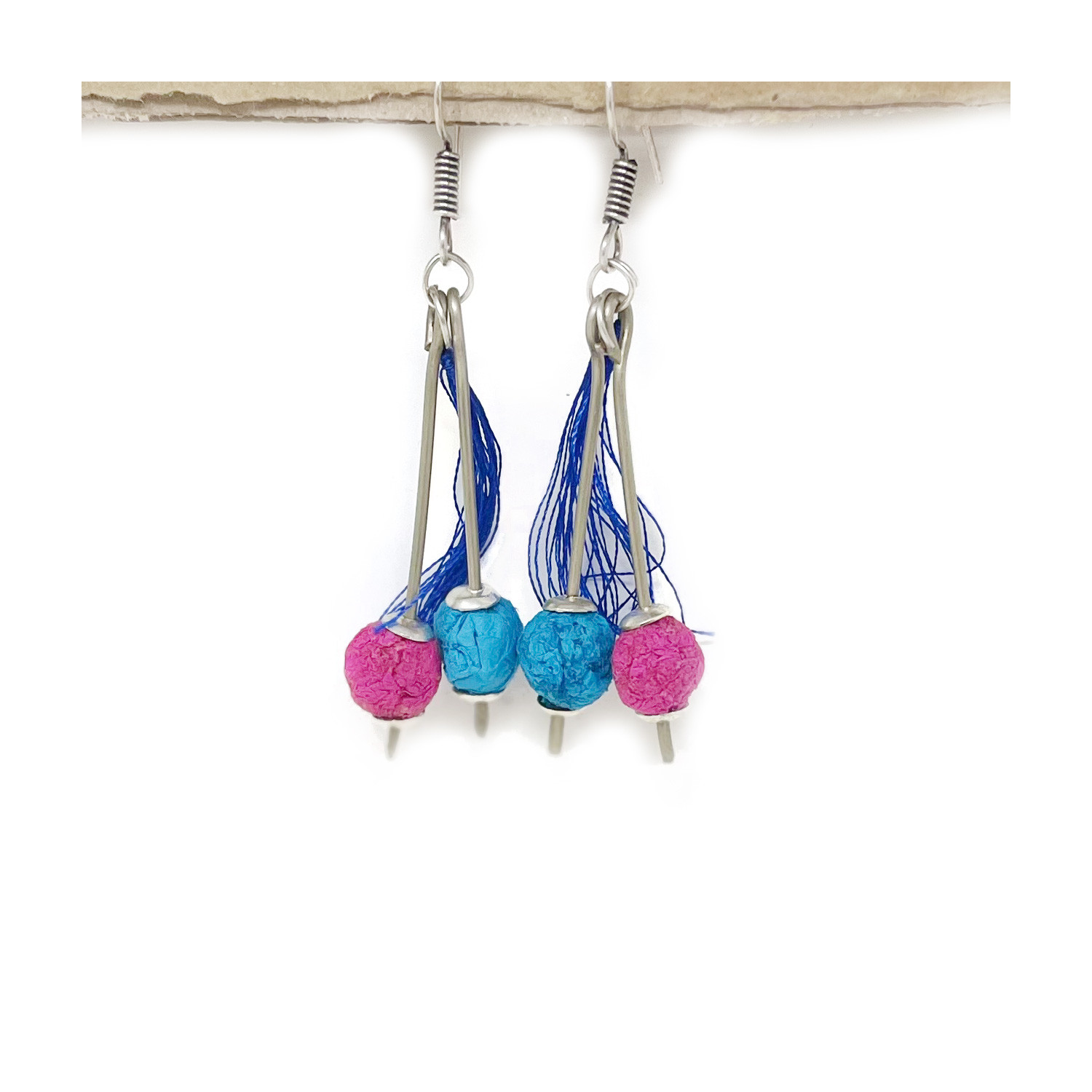 Pendientes borlas