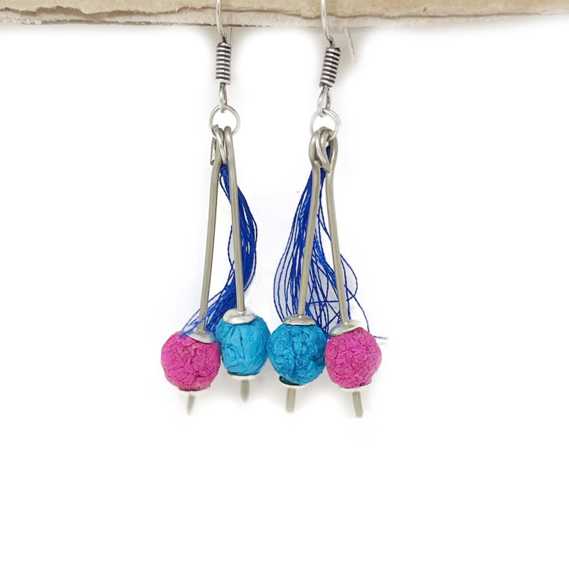 Pendientes borlas
