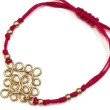 Pulsera solidaria para celebraciones comercio justo Fundación Vicente Ferrer