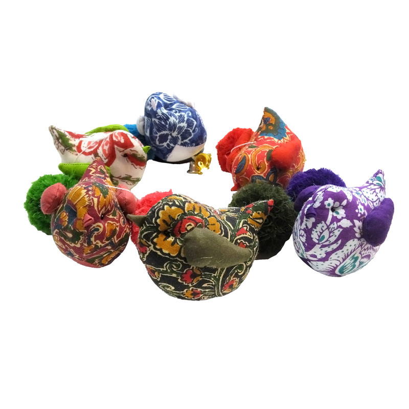 Móvil 6 pájaros