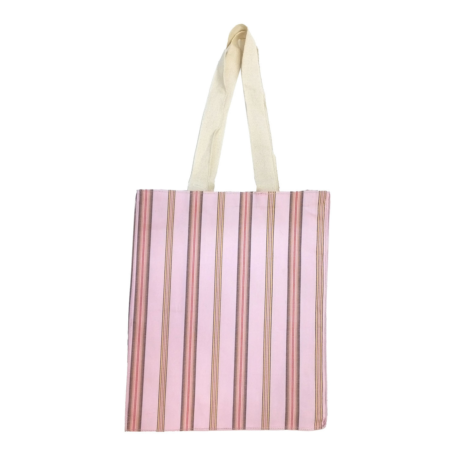 Bolso líneas rosa
