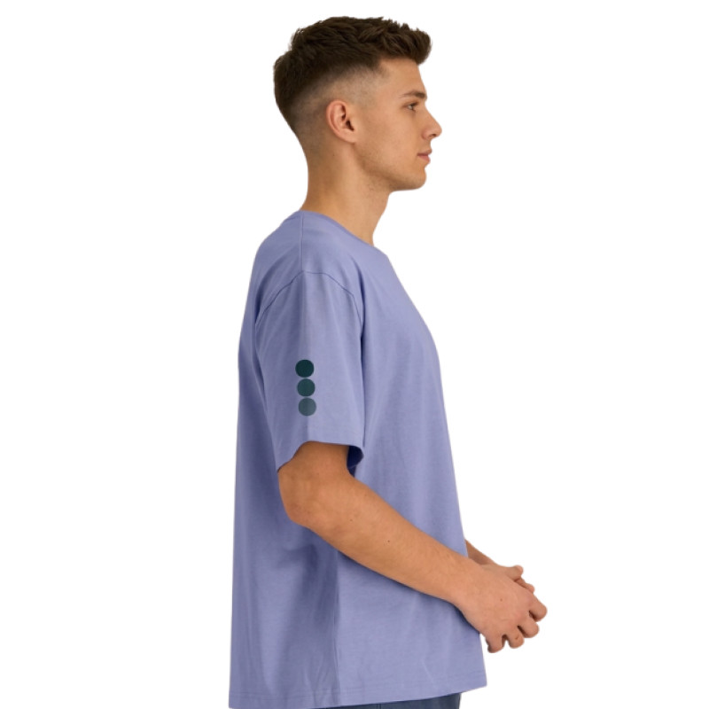 Camiseta hombre Siembra Humanidad violeta