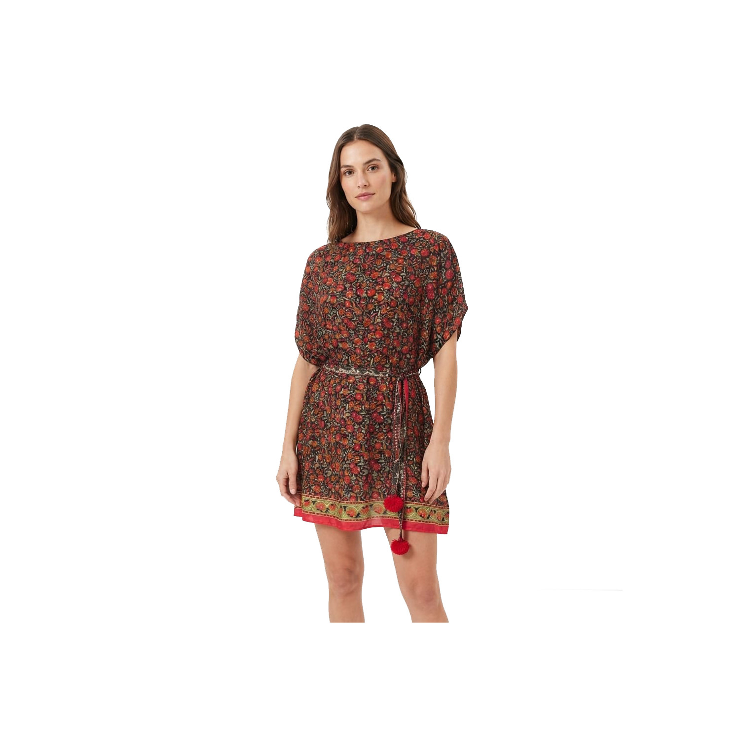 Vestido sari negro