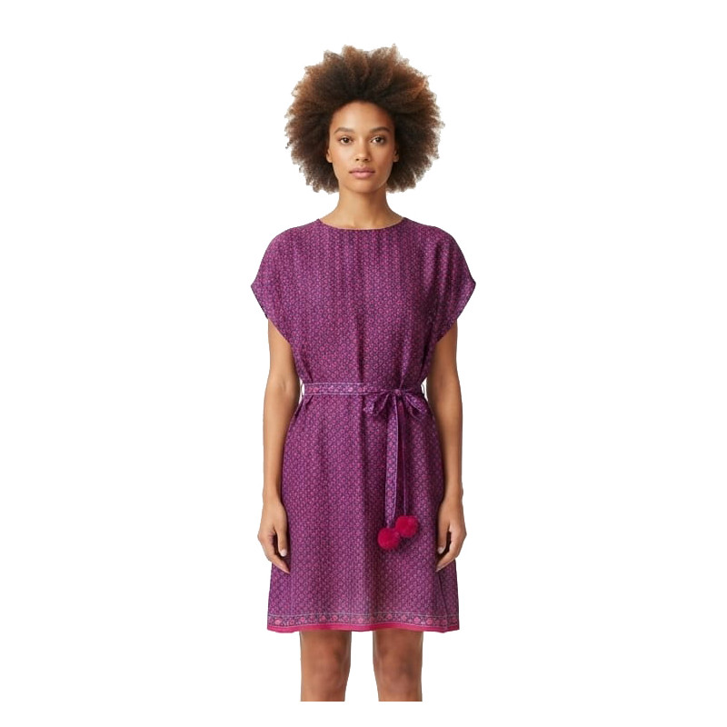 Vestido sari fucsia