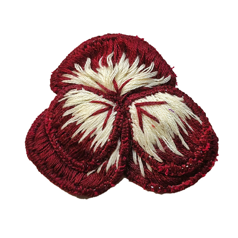 Broches Flor Bordada