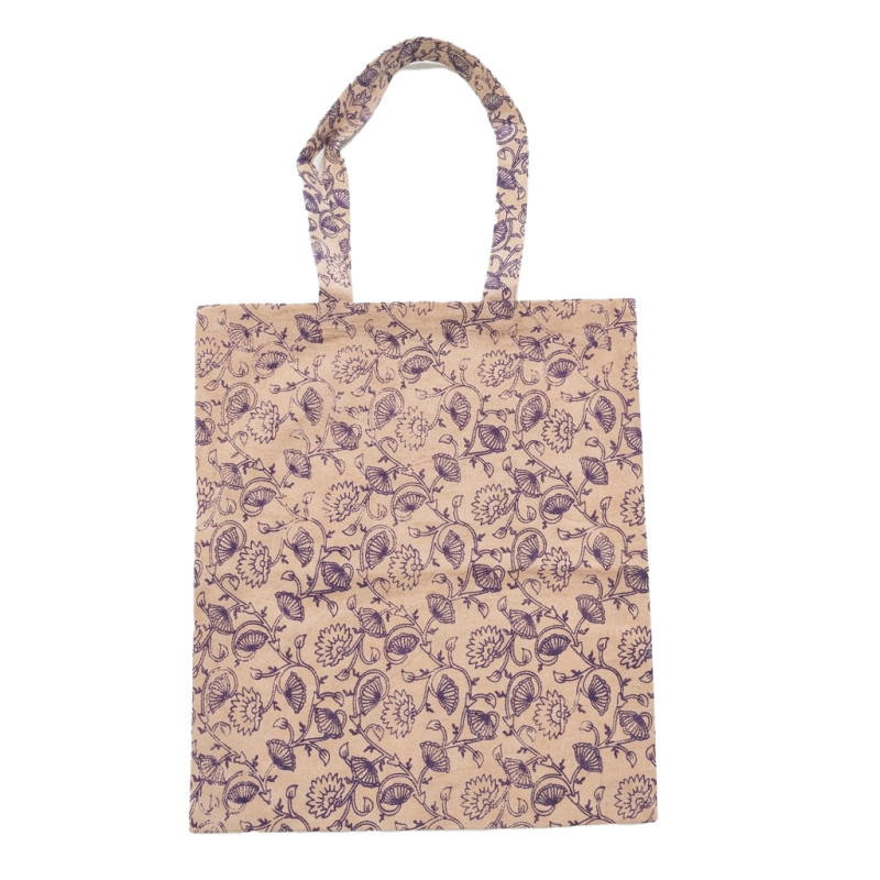 Bolsa estampada flores
