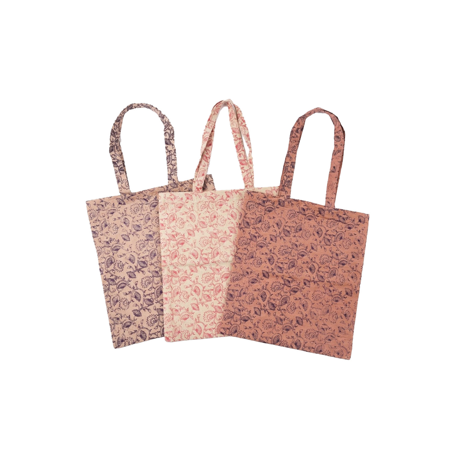 Bolsa estampada flores