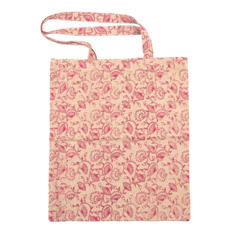 Bolsa estampada flores