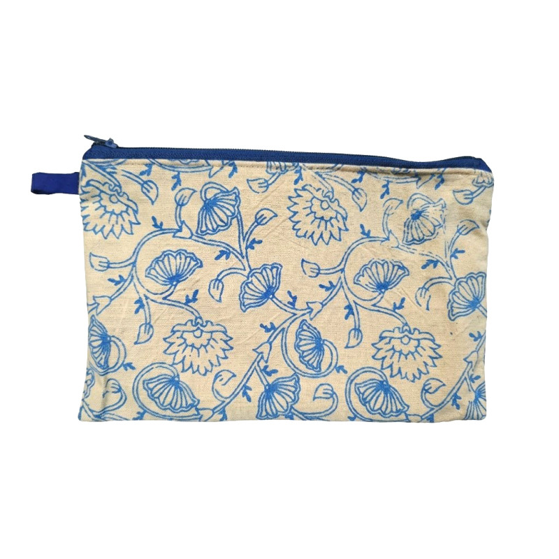 Monedero estampado flores